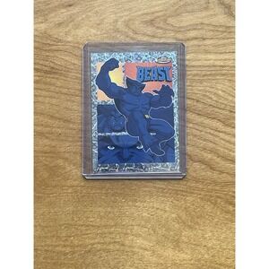 2025 Topps Finest X-Men '97 Beast Wave Refractor Retro Illustration#RI-6 116/199